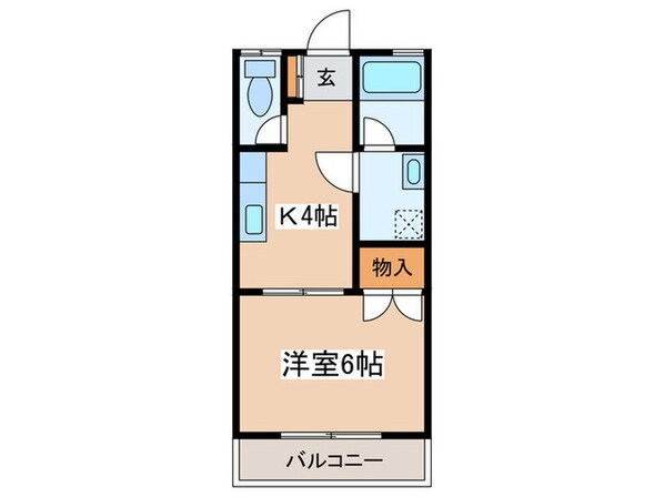 ソレイユ鐘の台の物件間取画像